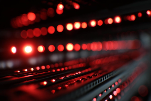 red server lights